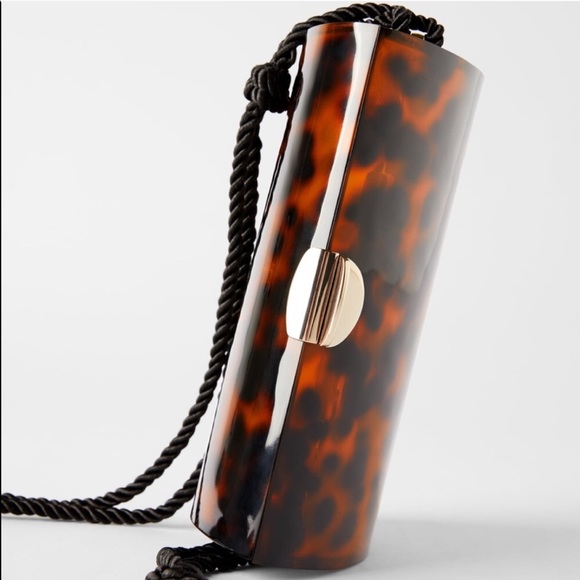 Zara methacrylate crossbody box bag - Picture 5 of 8